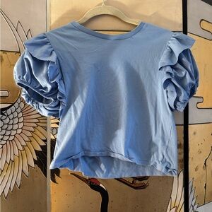Zara Sky Blue Tee